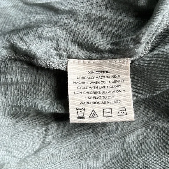 LAUDE the Label Frida Midi Dress in Azure Broderie size S/M NWOT - Picture 6 of 12